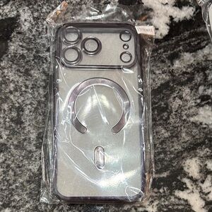 Silver Phone Case for iPhone 17 ProMax